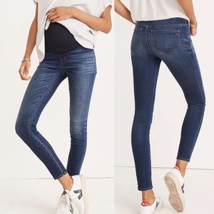 Madewell Maternity Over The Belly Skinny Jean: Danny Wash - Tencel Denim Edition